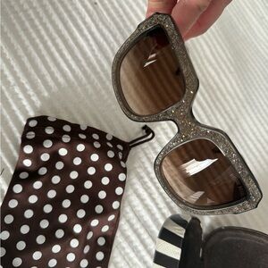 Henri Bendel Glitter Sunglasses